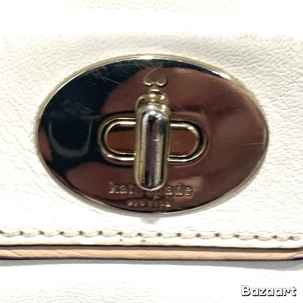 Kate Spade Colette Hampton Road, Multi-functional Satchel, Off-White